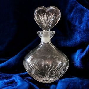 Waterford Crystal Perfume Bottle Marquis Sweet Memories Heart Stopper Love Gift.